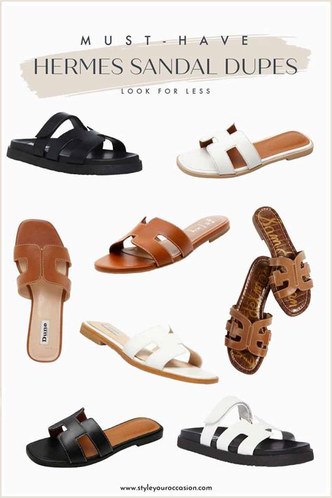 hermes sandals mens fake|hermes immitation sandals.